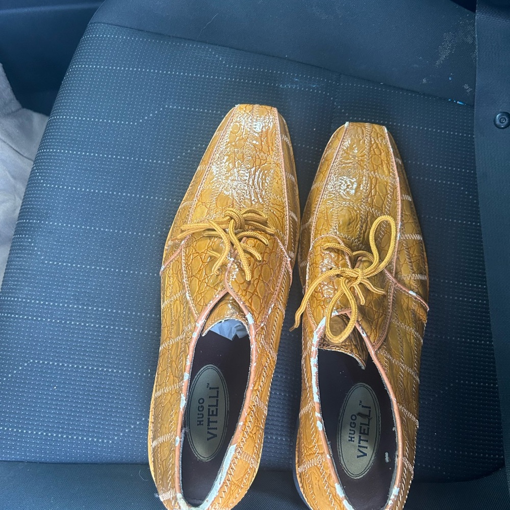 Men's Yellow Dress Shoes